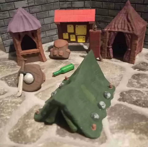 Tent 2 - Supportless - ForTheGoldenEgg