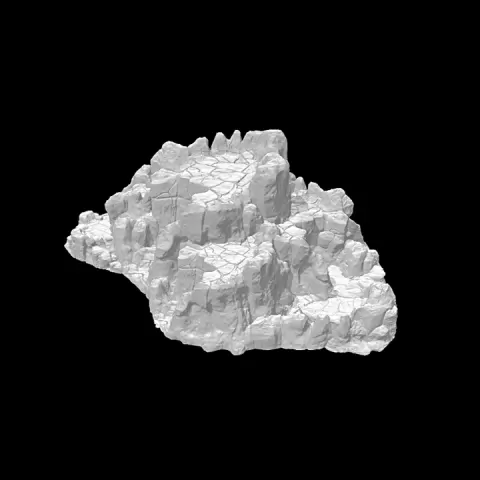 Rocky Plateau B by Terrainify