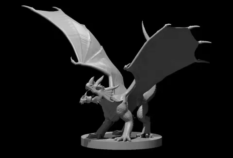 Blue Dragon Wyrmling