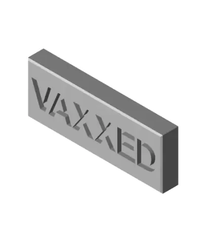 VaxxedLabel.stl