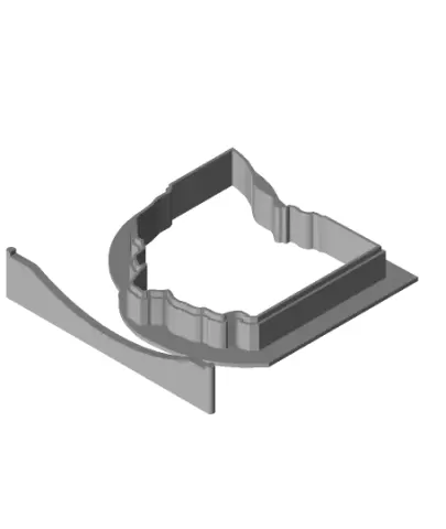 Ohio and Texas Cookie Cutter