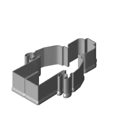 Lego figure outline - cookie stemp