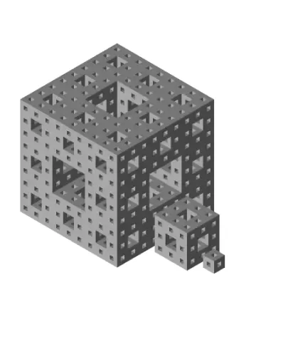Menger Sponge 1 - 3.stl