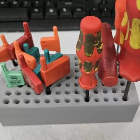 Small torx allen wrench stand