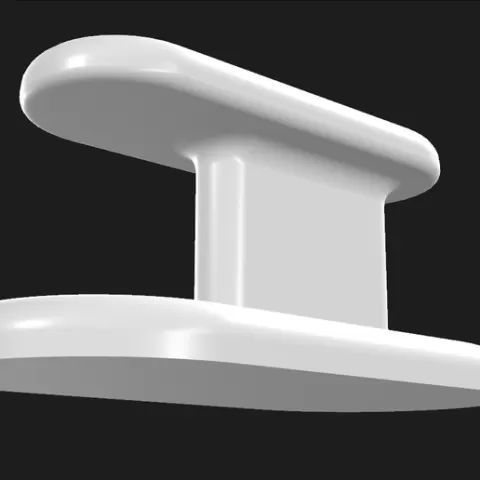 Tea towel hook
