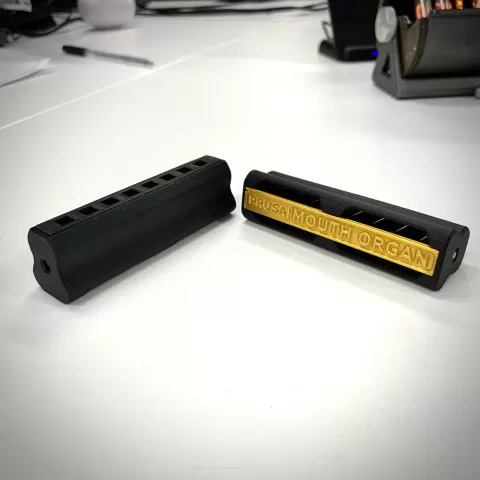 The Prusa Mouth Organ - A printable harmonica w/ Carry Case