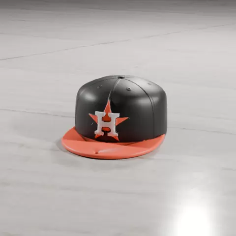 Houston Astros Cap Keychain