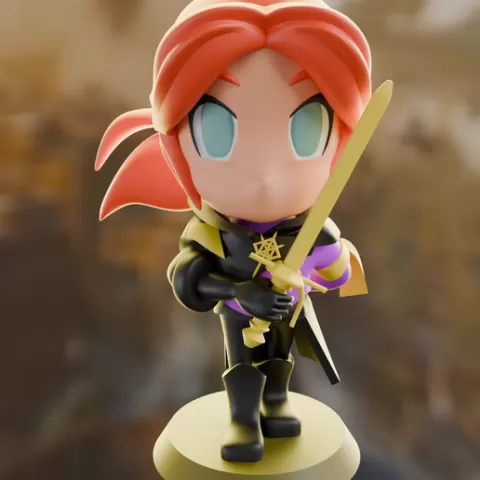 Maelle Chibi STL 3D Printing