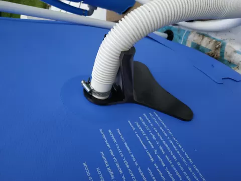 Pool hose holder for Intex, Marimex, Bestway pools