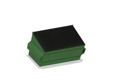 Articulating Mini Dumpster - scale model