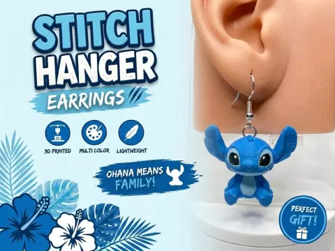 Stitch Hanger Earrings