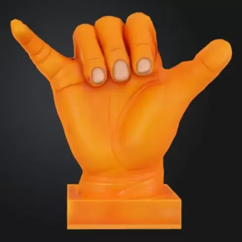 hand sculpture - CuriuM