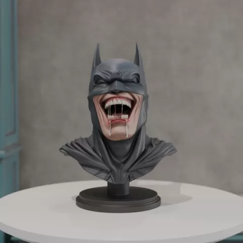 Bust batman laughing