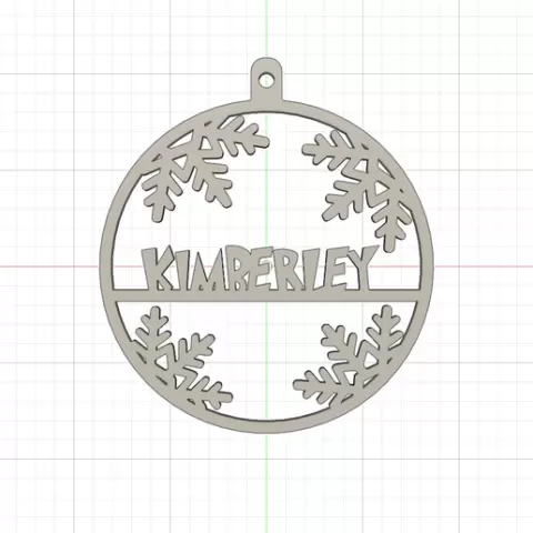🎄 Christmas bauble - KIMBERLEY