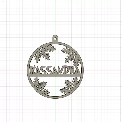🎄 Christmas bauble - KASSANDRA
