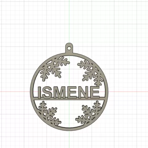 🎄 Christmas bauble - ISMENE
