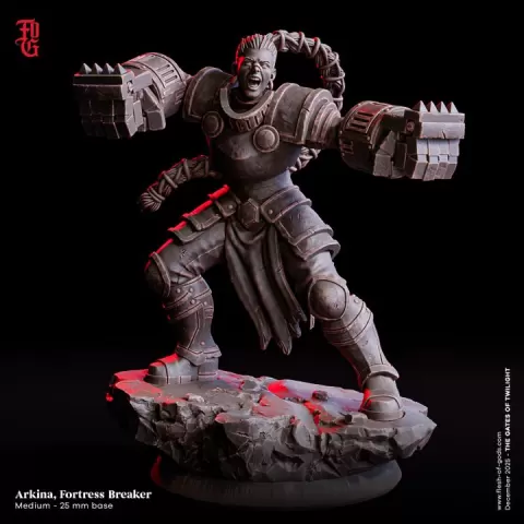 Returning Hero - Arkina, Fortress Breaker by Flesh of Gods