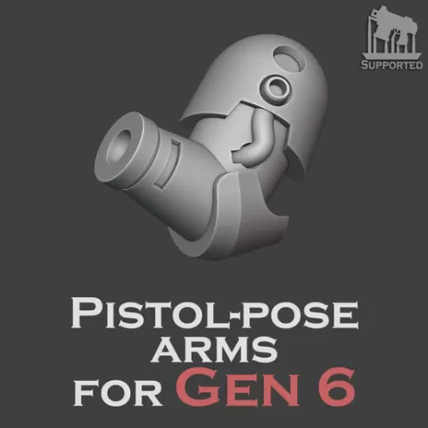 Gen 6 Pistol-pose Arms