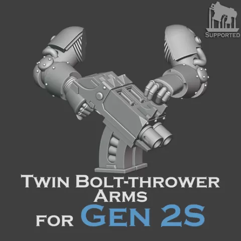 Gen 2S Twin Bolt-thrower arms