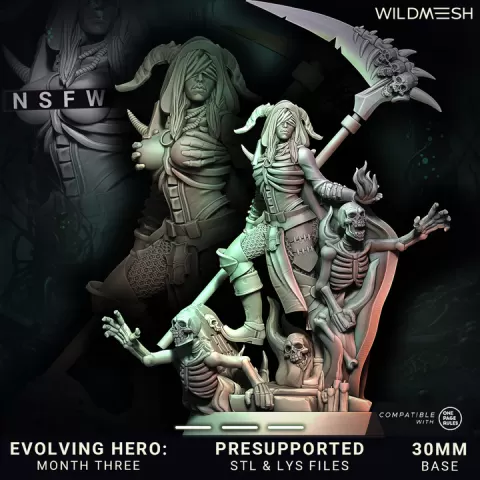 Fantasy - Necromancer part 3 by WildMesh
