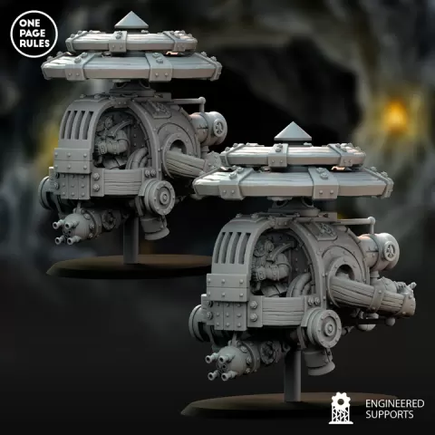 Bomber Helicopter - Dwarves by One Page Rules