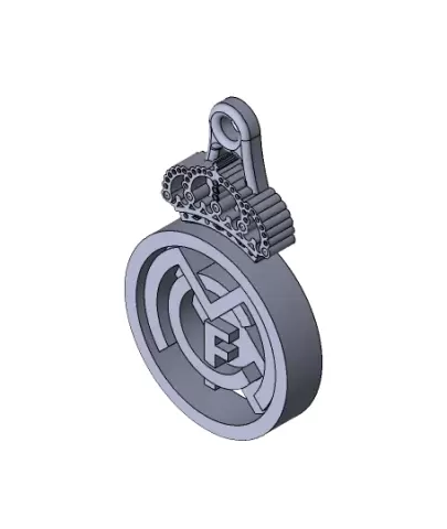 Madrid KeyChain