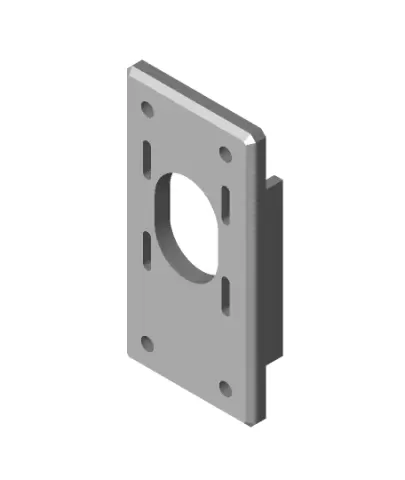 Nema 17 Stepper Motor Mount Bracket - WorkHorse Large Scale 3D Printer