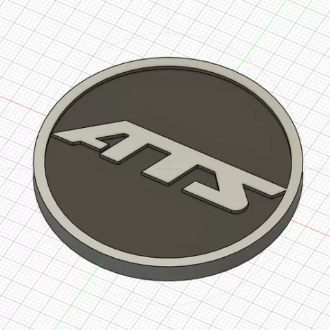 ats wheels center cap 60mm
