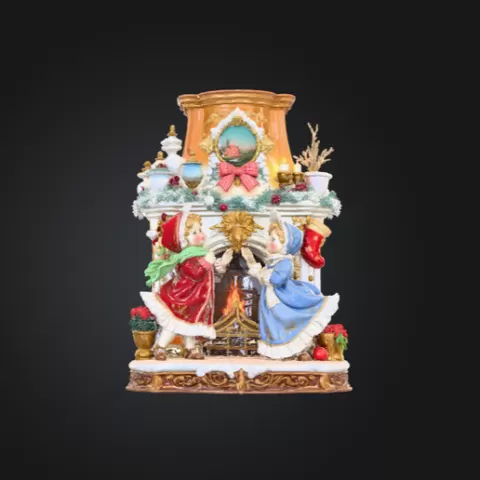Christmas Scene Figurine