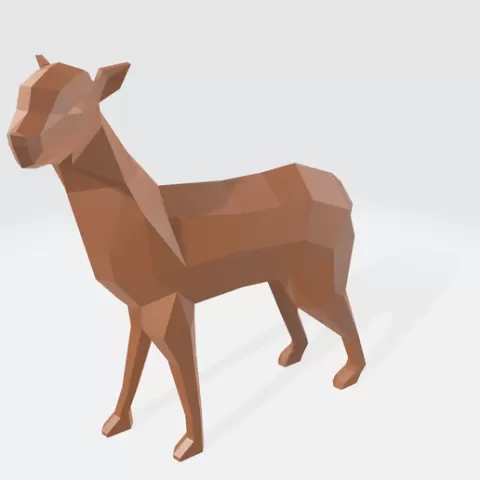 Doe low poly