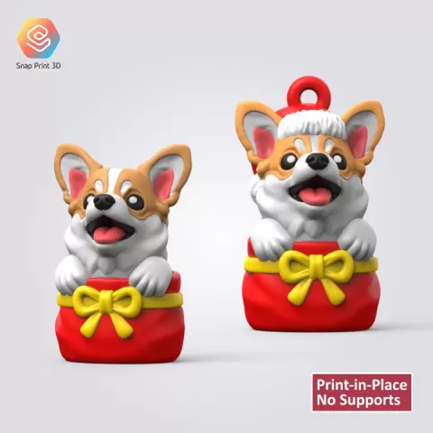 Christmas Korgi by SNAP PRINT 3D