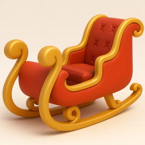 X'mas Santa cart