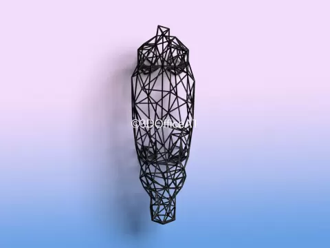 Hippo Wire Art