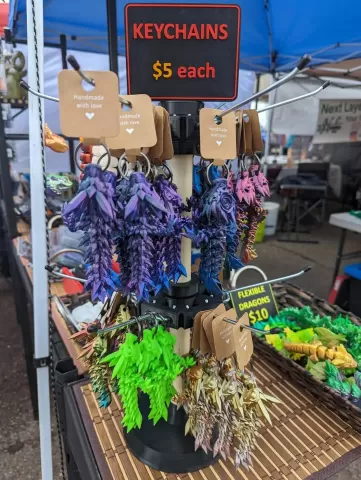 Pegboard Display Spinner