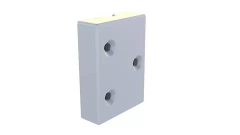 1/4 " airline bracket
