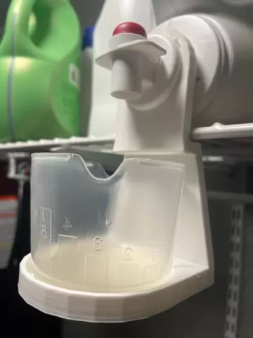 Laundry Detergent Drip Tray and Cup Holder