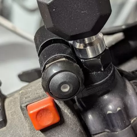 rearview mirror button bracket