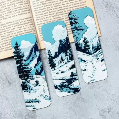 Winter Trails Bookmarks