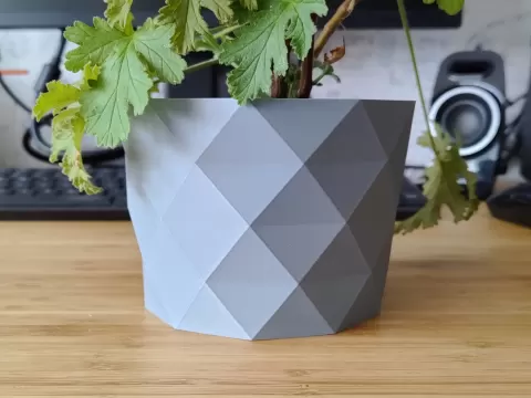 GeoStone Planter Pot