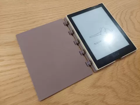 "Real Book" Case for Onyx Boox Go 6 With Magnets