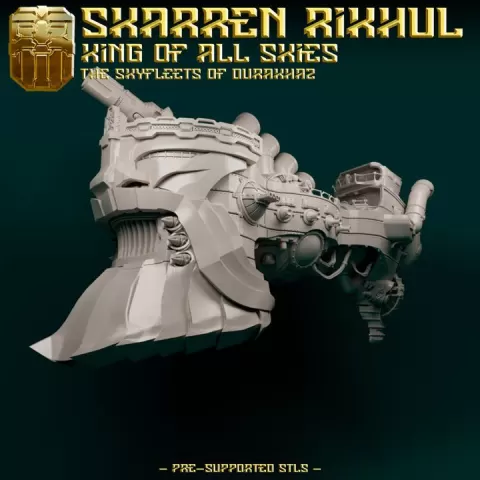 Skarren Rikhul - King of all skies by Forged in Fury Miniatures