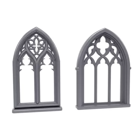 Gothic windows 2 - 3D Everything