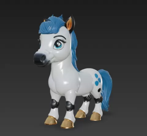 Horse Cute Little