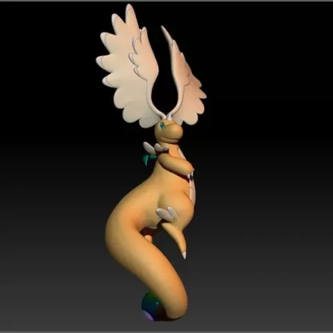 Pokemon Dragonite Mega Evolution