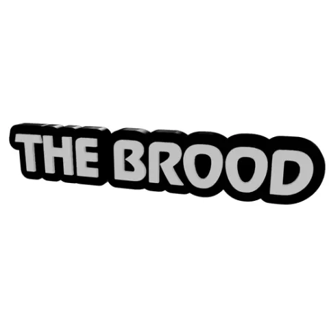3D MULTICOLOR LOGO/SIGN - The Brood