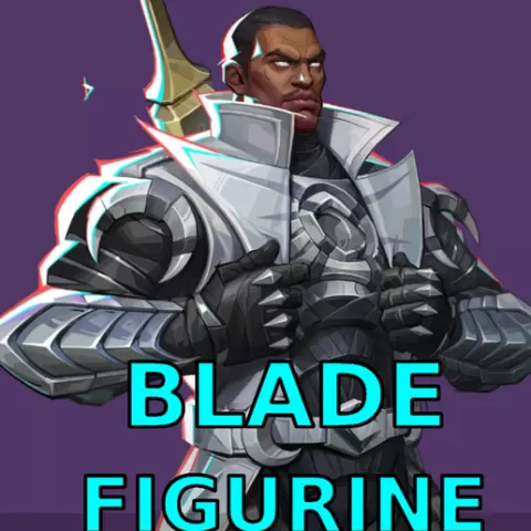 Figurine Blade Eric Cross Brooks Wesley Snipes Blade Knight Costume Marvel Rivals Custom Figurine Holiday GIft