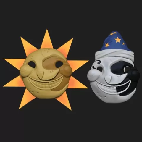Moon fnaf mask
