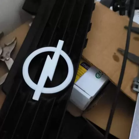 opel logo for mask or front