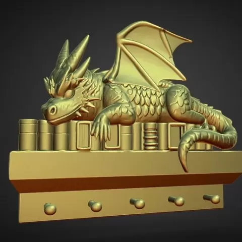 dragon wall key holder