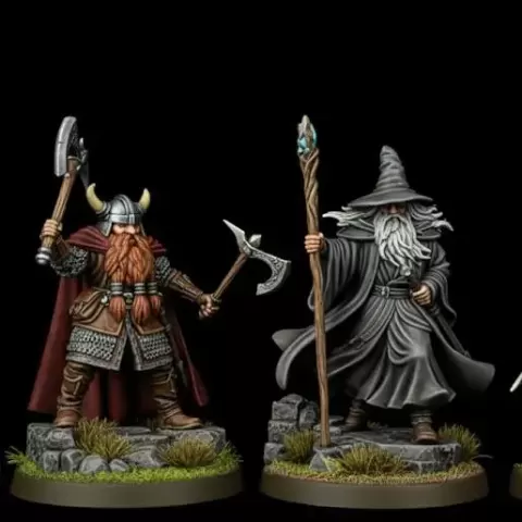 Middle-earth: The War of the Ring. Lord of the Rings miniatu - burachenko93